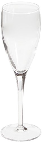 Luigi Bormioli Michelangelo Champagne Flute, 6-1/2-Ounce, Set of 6
