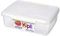 Sistema KLIP IT Accents Food Storage Container | 2L Stackable, Airtight Food Prep Container with Lid | 2 L | BPA-Free | Assorted Clips (Not Selectable) | 1 Count
