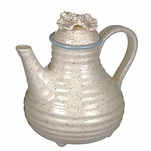 Grasslands Road Potters Wheel Teapot, Speckle Ceramic, 38 Ounce
