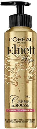 L'Oréal Paris Elnett Crème de Mousse Volumen, 3er Pack (3 x 200 ml)