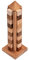 Sky Tower - Wolkenkratzer - 3D Puzzle - Denkspiel - Knobelspiel - Geduldspiel - Logikspiel aus Holz