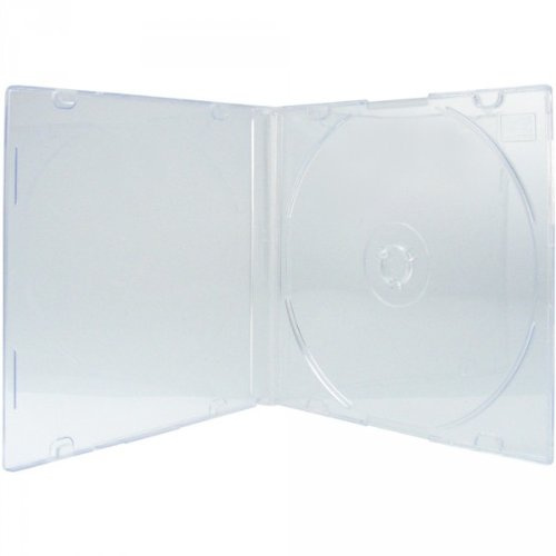 100 XLayer DVD CD Hüllen Single transparent matt slimcase