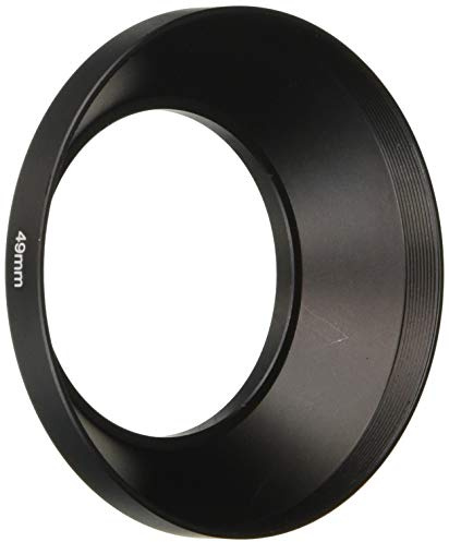FOTGA 49mm Metall Weitwinkel Gegenlichtblende für Canon Nikon Pentax Sony 49mm