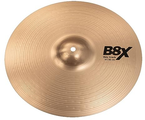 SABIAN 14 B8X Thin Crash Cymbal