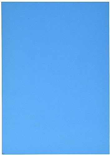 Clairefontaine 97458C Fotokarton Pack, 25 Bögen Premium, Din A4, 21 x 29.7 cm, 300 g, blau