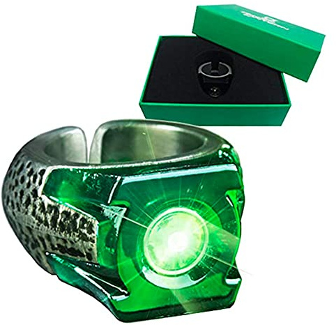 The Noble Collection Green Lantern Light-Up Ring () Accesorio de vestuario