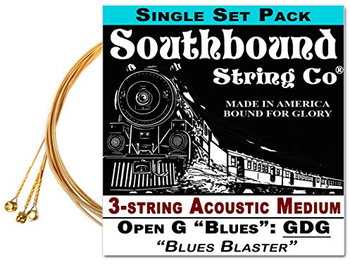Akustischer Medium-saitig Zigarre Box Gitarre Saiten – Low offen G