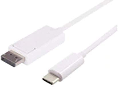 Microconnect 1.0m USB C - DP DisplayPort Blanco - Adaptador para cable (USB C, DisplayPort, Male connector / Male connector, 1 m, Blanco)