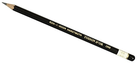KOH-I-NOOR TOISON D'OR Graphitstift, Härtegrad 4B (12 Stück)