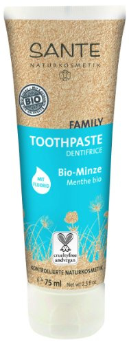 Sante Naturkosmetik Zahncreme Bio-Minze Mit Fluorid, 75 Ml , (1Er Pack)