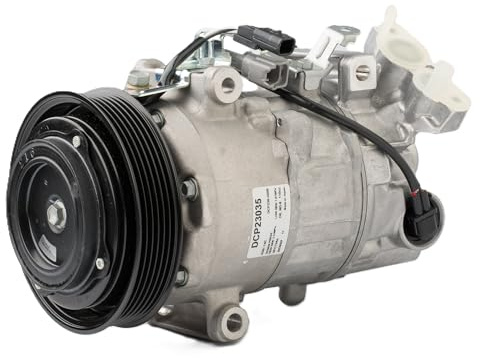 DENSO Compresseur de climatisation (Référence DCP23035) pour la climatisation du véhicule – Qualité OE, remplacement direct, performance fiable, refroidissement efficace, faible charge moteur