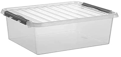 Helit H6160502 Sunware Box mit Griff, 36 L