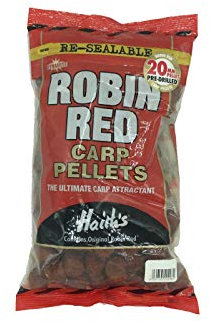 Dynamite Baits Robin Red Carp Pellets – Pre Drilled – 0, Size 900 gr