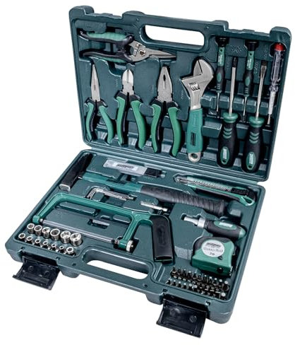 Brüder Mannesmann Werkzeugkoffer, 74-teilig | M29074