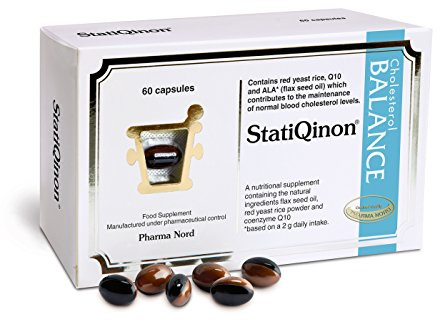 Pharma Nord StatiQinon 60 caps | 30mg Ubiquinone CoQ10 | One-a-Day Formula | 60-Day Supply | Made to Pharmaceutical Standards | Gluten & Lactose Free