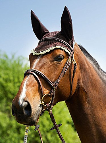 Reitsport Amesbichler Fliegenschutz Fliegenhaube aus Baumwolle