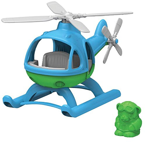 Green Toys Helicopter, Blue/Green