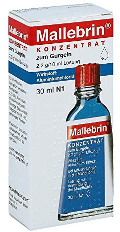 MALLEBRIN Konzentrat zum Gurgeln 30 ml