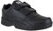 Sports Gaudi Mens Leather Lace Up/Touch Fasten Trainers Shoes Touch Fasten - Black UK 11