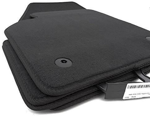 Fußmatten für Volvo S40 V50 C30 Automatten Autoteppich Matten in Original Qualität, 4-teilig, Schwarz