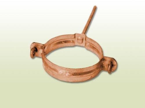 Kupfer Standrohrschelle DN 100 mit Schlagstift 140 mm
