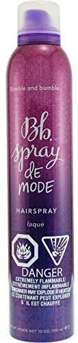 Bumble and bumble. Spray de Mode Flexible Hold Hair Spray | Flexible, Brushable Hold + Workability | Fine Mist Application | For All Curly, Wavy, Straight Hair Types, 10 Ounce