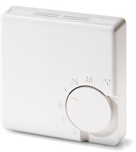 Eberle Thermostat RTR Festanschluss 16 A, Weiß, Bi-Metall Technik, Frostschutzfunktion