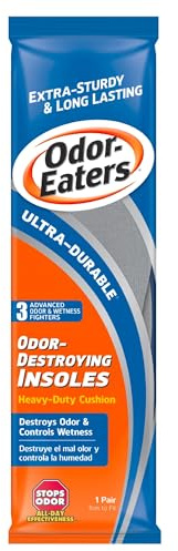 Odor-Eaters Ultra-Durable, Heavy Duty Cushion Insoles, 1 Pair (285791)