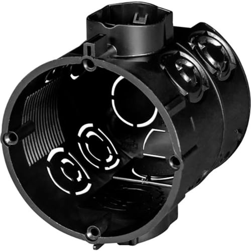 Lot de 25 boîtiers à encastrer pour escalier Compatible Boite de raccordement Profondeur 61 mm-diamètre : Support f-tronic/60 mm