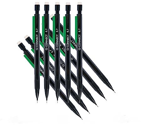 Q-Connect Mechanical Pencil Medium 0.7mm (10 Pack) KF01345
