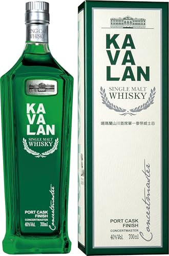 KAVALAN - Concertmaster Port Cask Finish - Whisky Single Malt - 40% Alcool - Origine : Taïwan/Yilan County - 70 cl