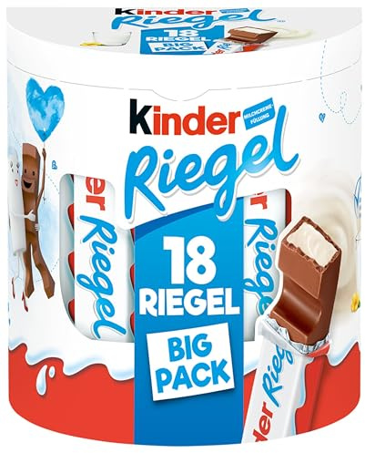 Kinder Riegel 378 g | Die einzigartige Verbindung aus Milch und Schokolade