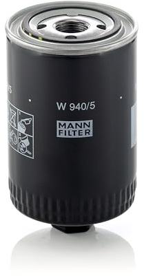 MANN-FILTER W 940/5 Ölfilter - für Off-Highway Anwendungen | Für Off-Highway, Hohe Filtrationsleistung, Optimaler Motorschutz, Hochwertige Dichtung, Echte OE-Technologie