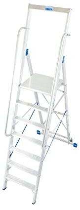KRAUSE Stabilo Escabeau 7 marches avec grande plateforme