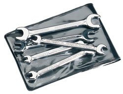 Draper 5210 S5Ba S5Ba 5 Piece Elora Midget Ba Double Open End Spanner Set