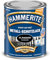 Hammerite Metallschutzlack Glänzend, Schwarz, 2,5L