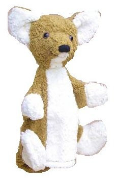 Kallisto Handpuppe Fuchs, Organic Cotton, Füllung Schafwolle, ca. 29 cm