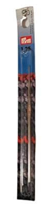 Prym 175845 Garn-Häkelnadeln ohne Griff ST 1,25 mm silberfarbig