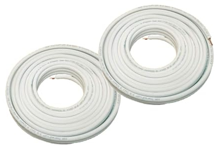 Kältemittelleitung isoliert | Kupferrohr 5 Meter Rolle | 1/4 x 3/8''