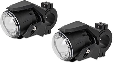 Motorrad Zusatzscheinwerfer ZS3 Kompatibel für Suzuki GSX 650 F LED E-Zulassung Lumitecs 12V/24V 600 Lumen inkl. Kabelbaum