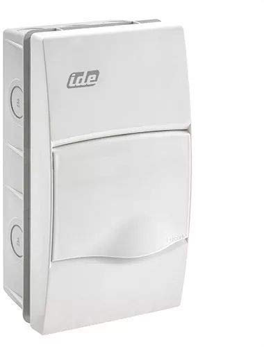 IDE BM4PO IP40 Scatola di distribuzione da incasso, bianco, 228 mm x 120 mm x 65 mm