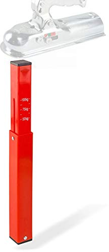 DEMA Stützlastwaage 100 kg Anhänger Wohnwagen Zuglast Waage | Stützlast messen, Anhänger Sicherheit, Wohnwagen Kontrolle, kompakt, Zugmaul Waage, 50–100 kg Bereich