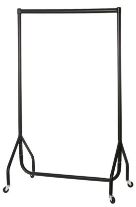 The Shopfitting Shop Heavy Duty Clothes Rail Garment Rail 3ft Long x 5ft High