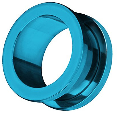 Piercingfaktor Flesh Tunnel Ohr Schraub Ear Plug Piercing Edelstahl Schraubverschluss 3 bis 42mm