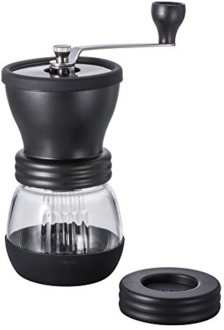 Hario Ceramic Coffee Mill Skerton Storage Capacity (100g) MSCS-2 TB by Hario