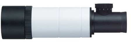 Vixen 7x50 Sucherfernrohr, weiß, ohne Halter, mit beleuchtetem Fadenkreuz
