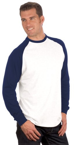 QUALITYSHIRTS Langarm Baseball Shirt Gr. S - 5XL