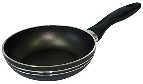 Riess, 3502-112, Alu-Pfanne Cortina, beschichtet, SPEZIALPFANNEN, Durchmesser 26 cm, Höhe 5,0 cm, Aluminium, schwarz
