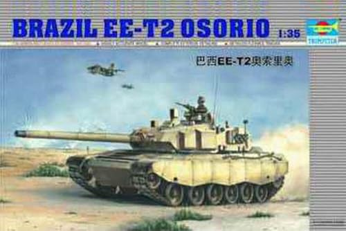 Trumpeter 00333 Modellbausatz Brasilianischer Panzer EE-T2 Osorio