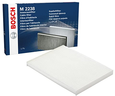 Bosch M2238 Filtro de Habitáculo Estándar - Filtro de Repuesto - Eficaz Contra Polen y Polvo, para un Aire más Limpio en el Vehículo